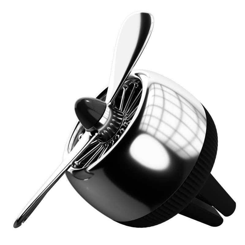 Airplane Propeller Car Diffuser – Rotating Air Vent Aromatherapy Decor