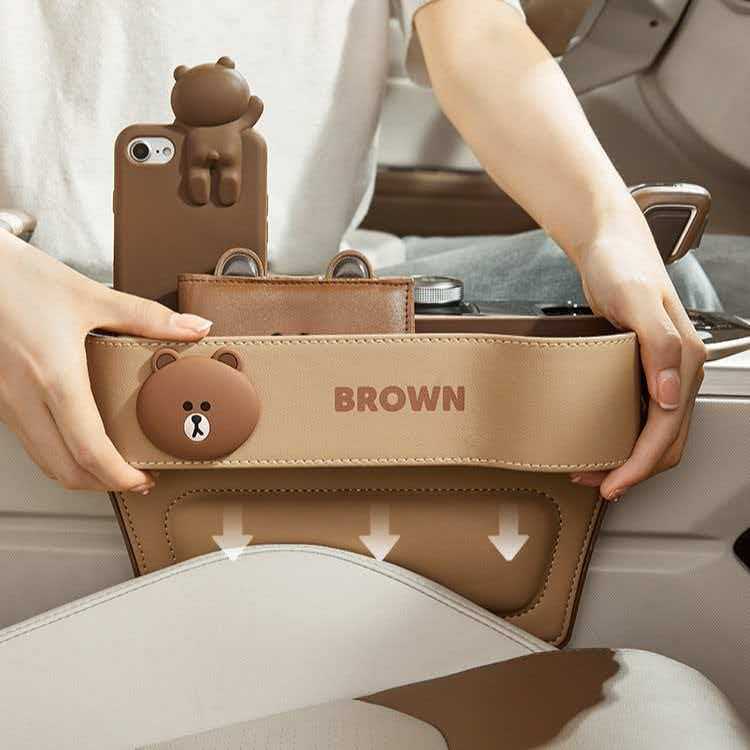 Car Seat Gap Organizer – Smart Storage Box for Phone, Keys & Essentials