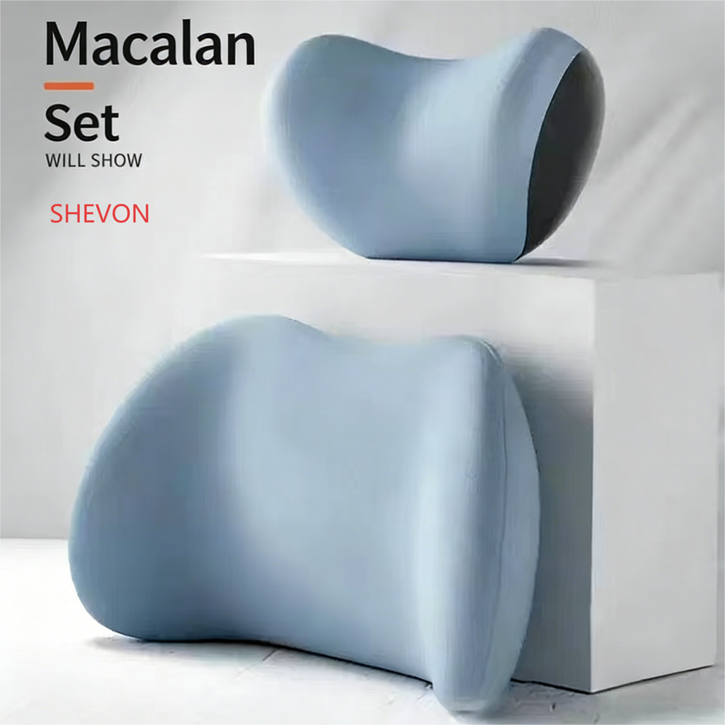 Comfort Memory Foam Car Cushion Set – Ergonomic Seat Support