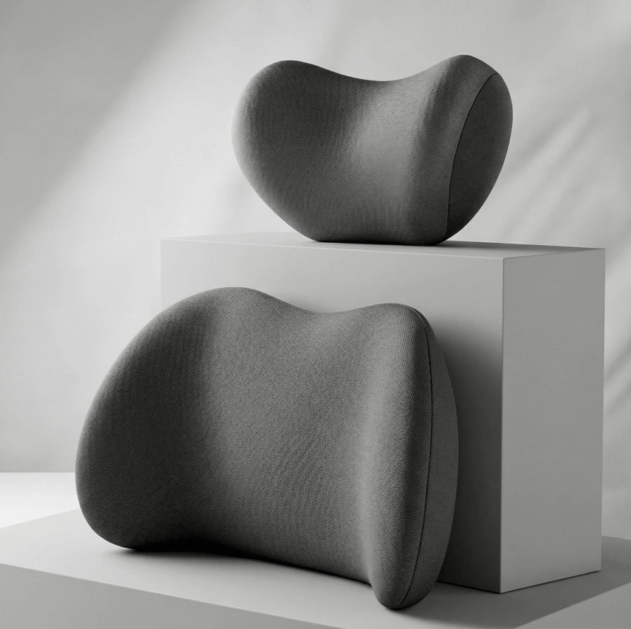 Comfort Memory Foam Car Cushion Set – Ergonomic Seat Support