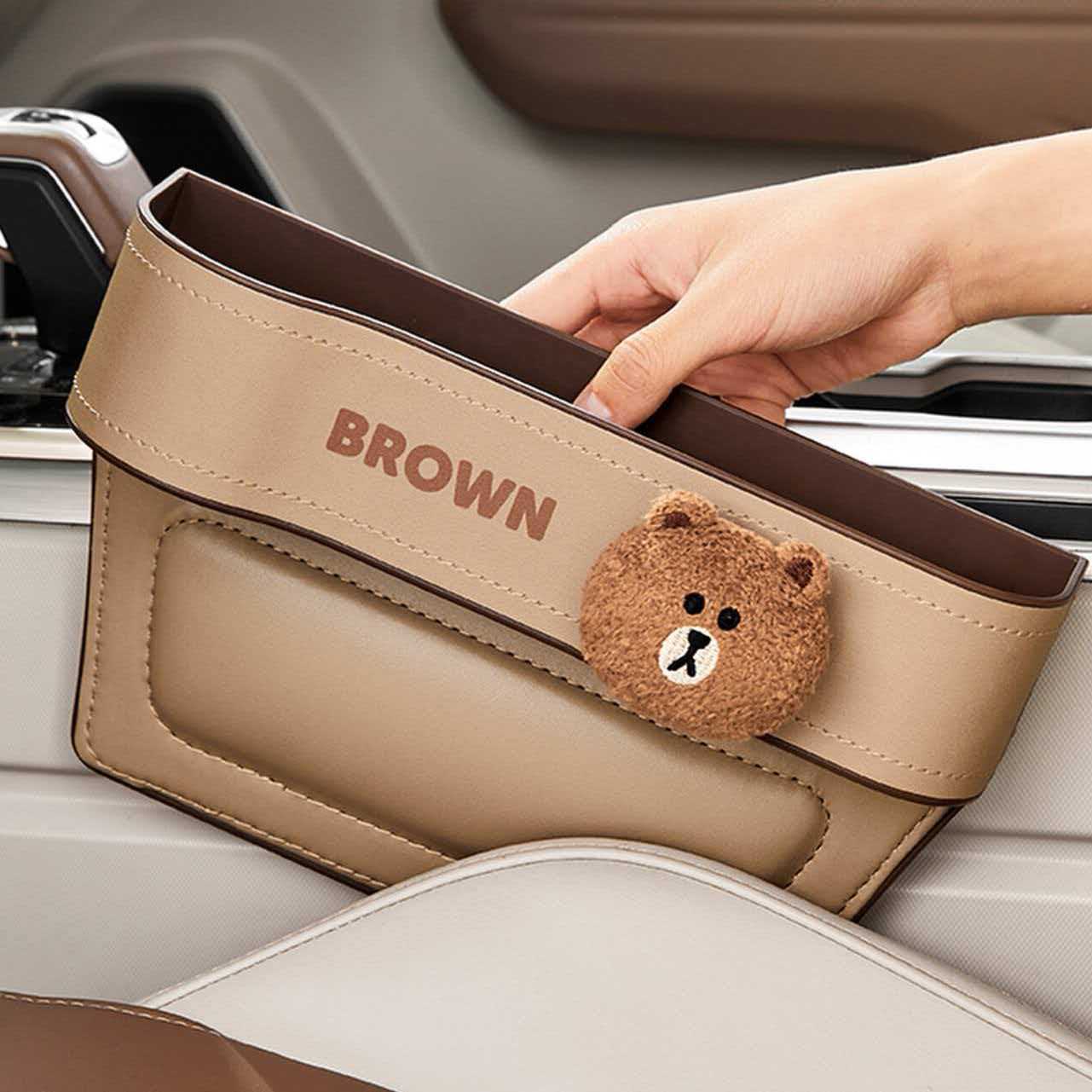 Car Seat Gap Organizer – Smart Storage Box for Phone, Keys & Essentials