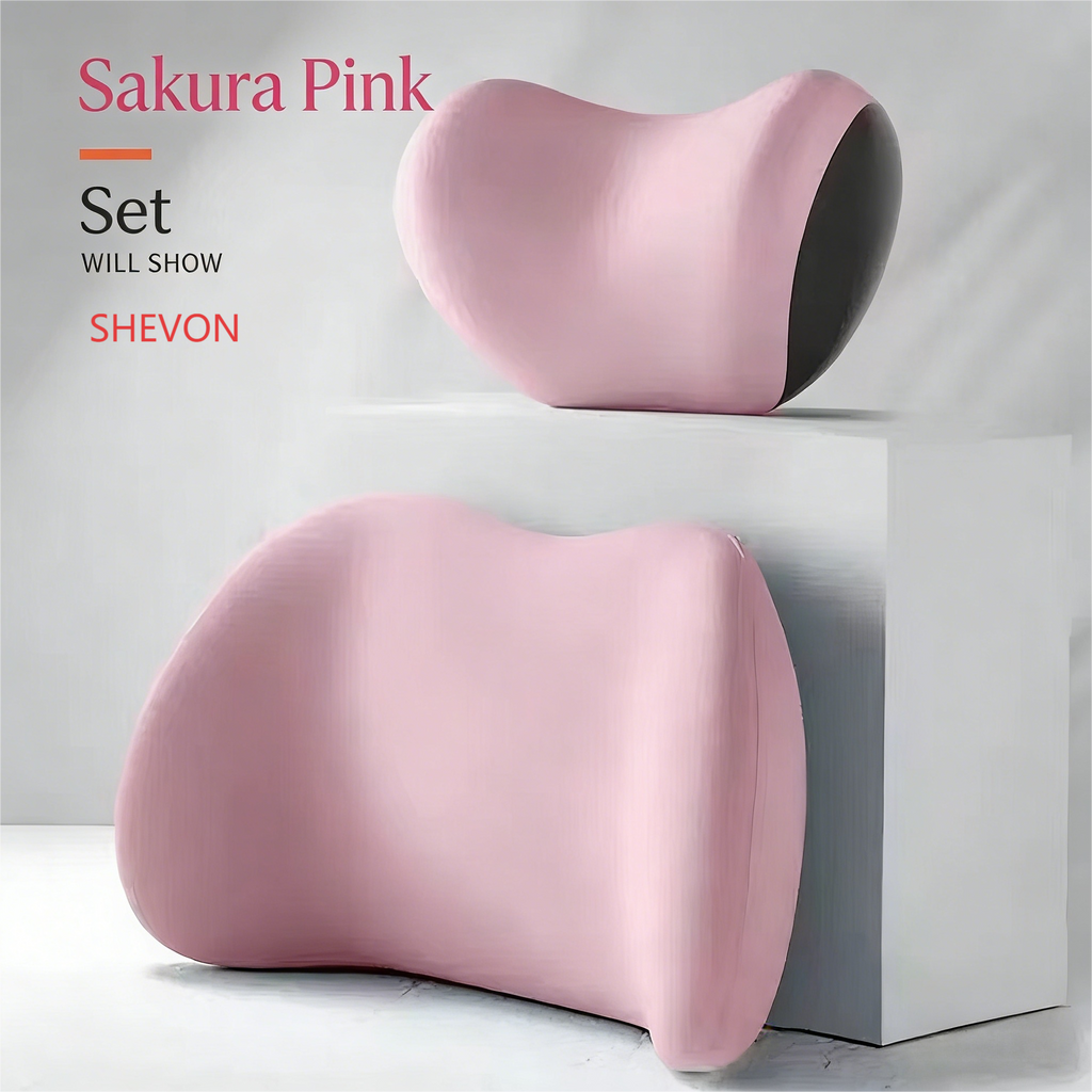 Comfort Memory Foam Car Cushion Set – Ergonomic Seat Support