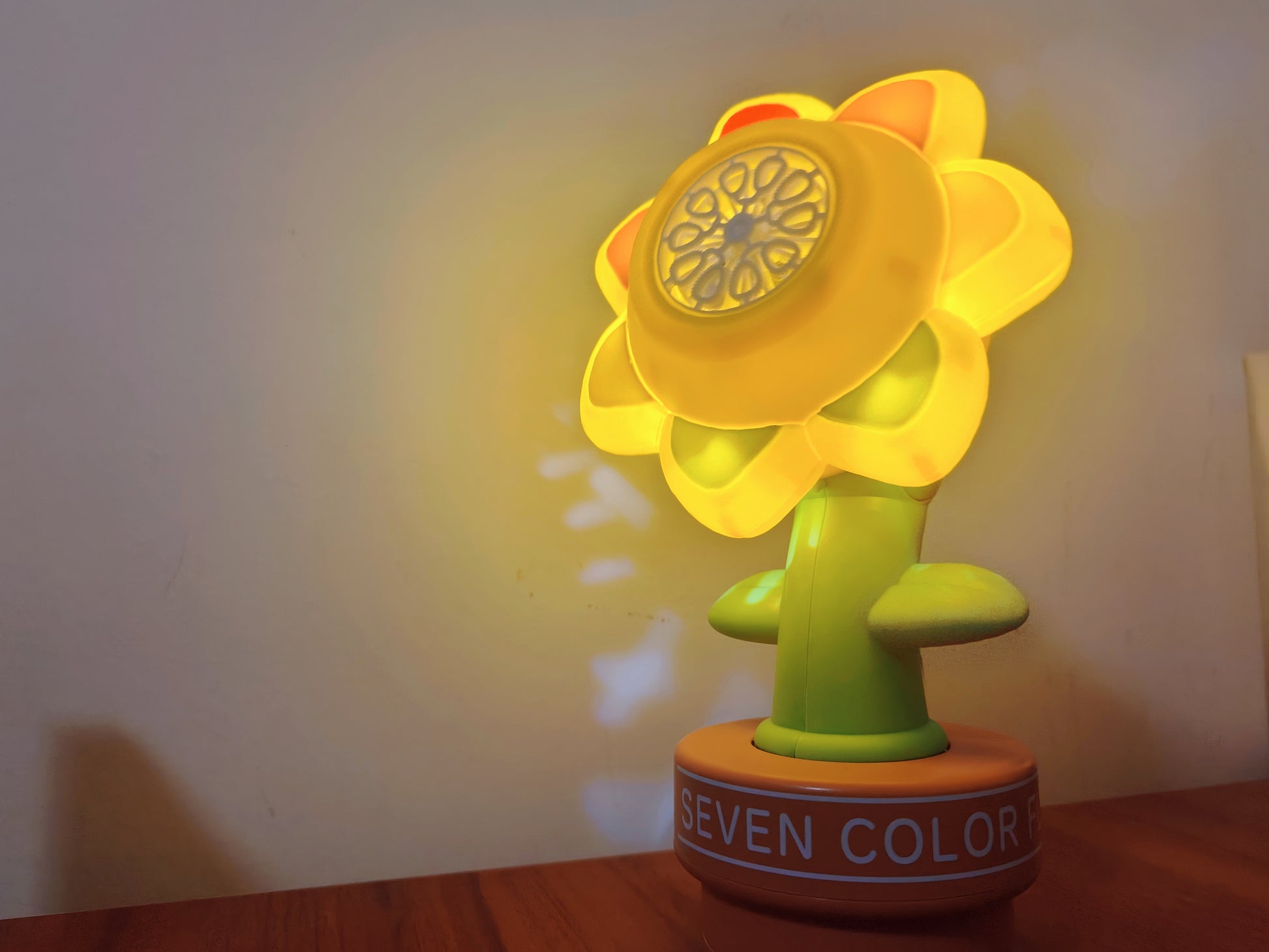 Solar Dancing Bubble Blower - LED Light Up & Remote Control Flower Bubble Machine