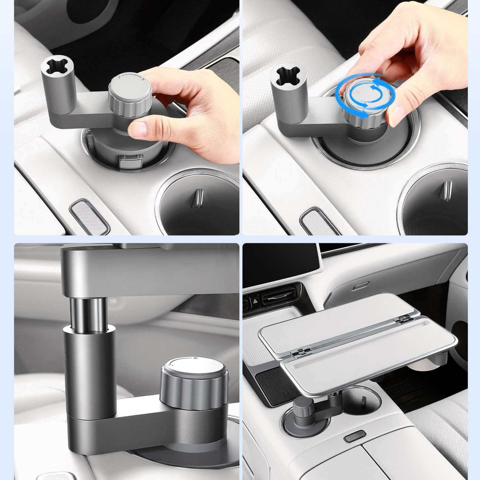 Foldable Car Backseat Table – Travel Dining & Work Desk for Ultimate Comfort