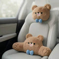 Cozy Bear Car Cushion Set – Cute & Ergonomic Comfort