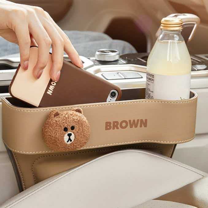 Car Seat Gap Organizer – Smart Storage Box for Phone, Keys & Essentials