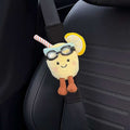 Cute Lemon Seat Belt Cushion – Soft Comfort Car Shoulder Pad