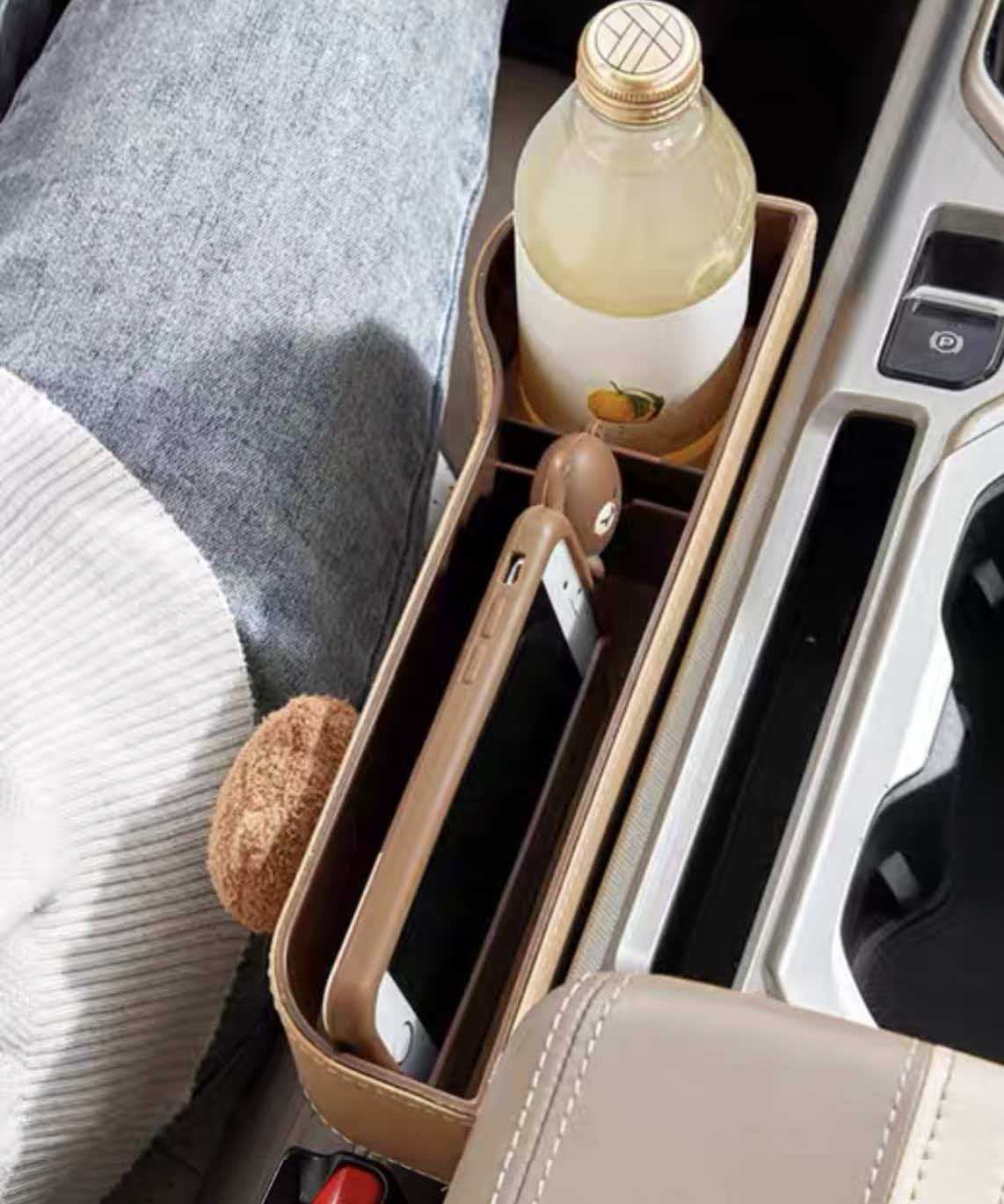 Car Seat Gap Organizer – Smart Storage Box for Phone, Keys & Essentials