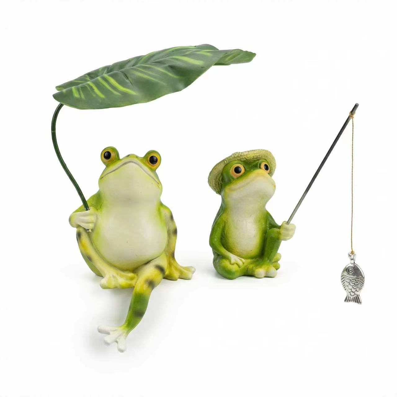 Funny Frog Car Tail Decor – Swinging Outdoor Trunk Ornament