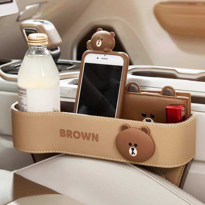 Car Seat Gap Organizer – Smart Storage Box for Phone, Keys & Essentials