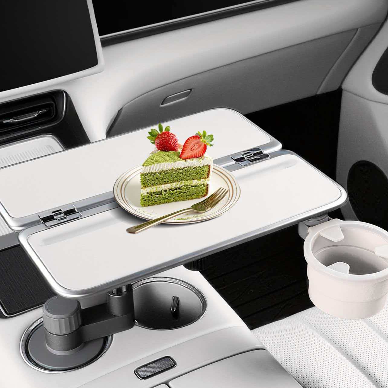 Foldable Car Backseat Table – Travel Dining & Work Desk for Ultimate Comfort